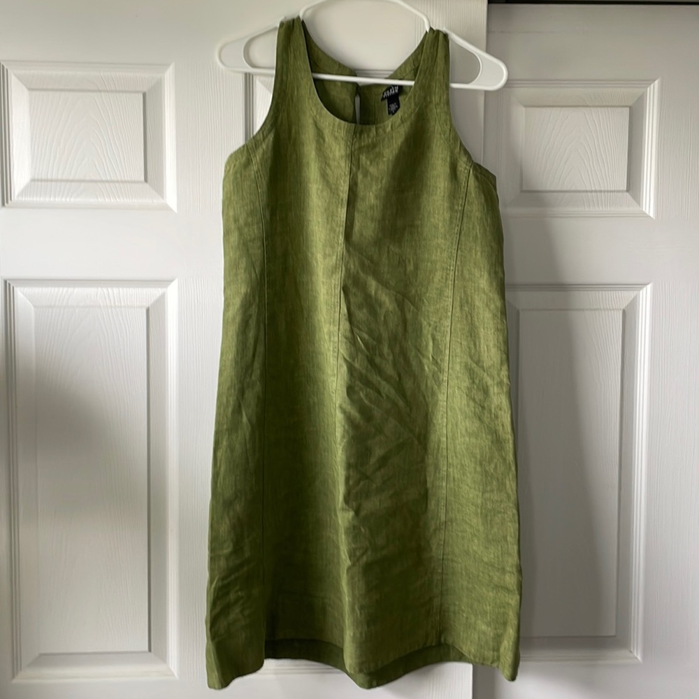 Eileen Fisher Linen Shift Dress 👗